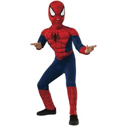 DISFRAZ SPIDERMAN ULTIMATE PREMIUM SPIDERMAN MARVEL INFANTIL - Teknashop Ltd