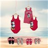 VESTIDO SINGLE JERSEY PUNTO MINNIE RED - Teknashop Ltd