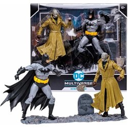 BLISTER 2 FIGURAS BATMAN VS HUS MULIVERSE DC COMICS 17CM - Teknashop Ltd