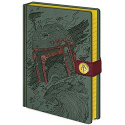 CUADERNO A5 PREMIUM BOBA FETT STAR WARS - Teknashop Ltd