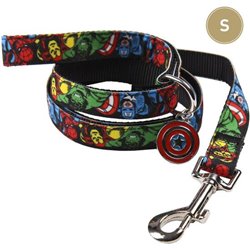 CORREA PARA PERROS S MARVEL BLACK - Teknashop Ltd