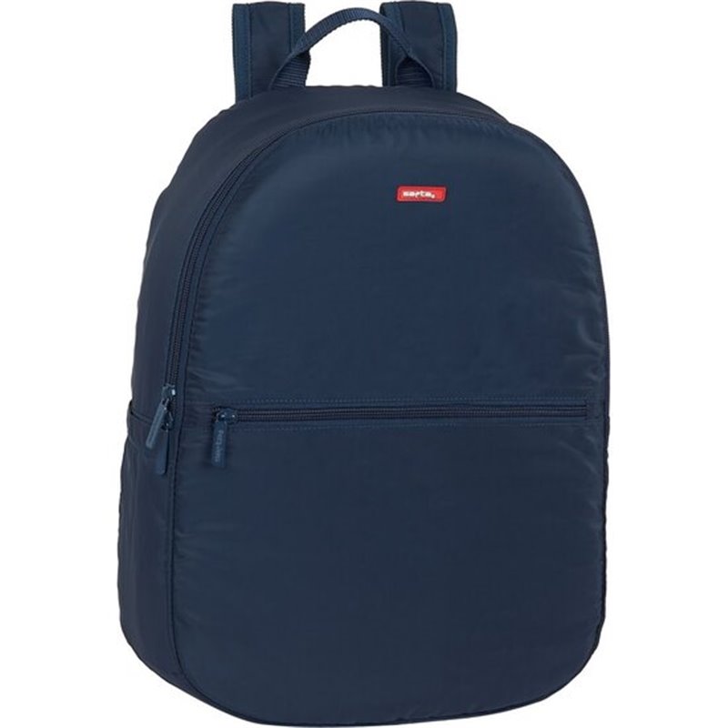 MOCHILA PLEGABLE SAFTA "DARK BLUE" - Teknashop Ltd