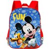 MOCHILA FUN MICKEY DISNEY ADAPTABLE 39CM - Teknashop Ltd