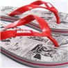 CHANCLAS PREMIUM MARVEL GRAY - Teknashop Ltd