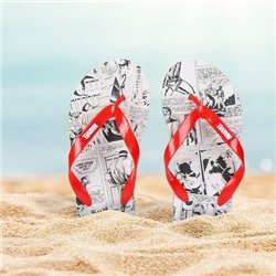 CHANCLAS PREMIUM MARVEL GRAY - Teknashop Ltd