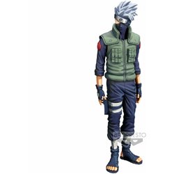 FIGURA GRANDISTA HATAKE KAKASHI NARUTO SHIPPUDEN 29CM - Teknashop Ltd