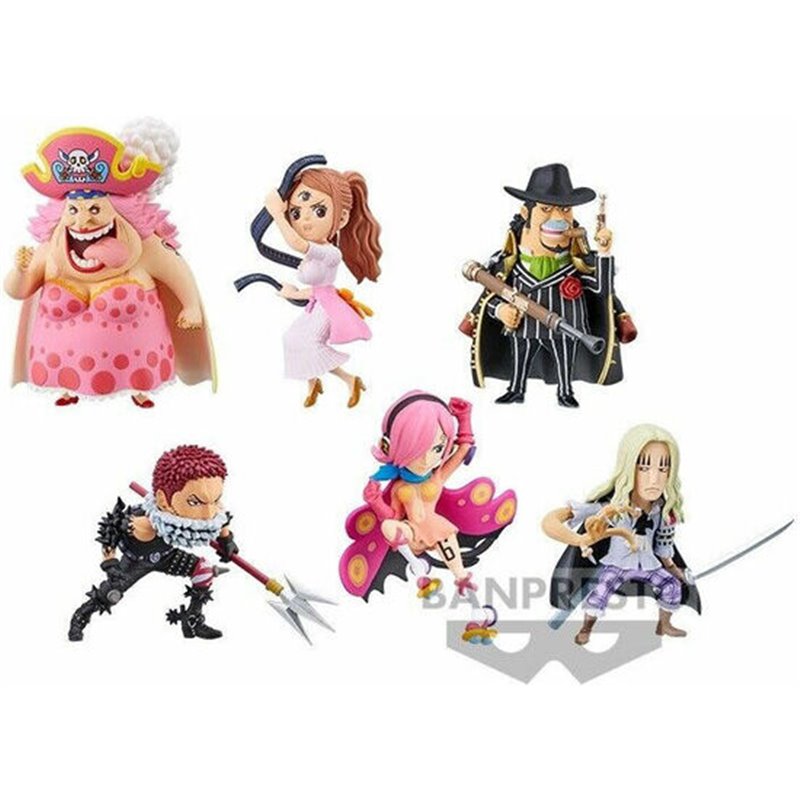 PACK 12 FIGURAS WORLD COLLECTABLE LANDSCAPES VOL.9 THE GREAT PIRATES 100 ONE PIECE 7CM SURTIDO - Teknashop Ltd