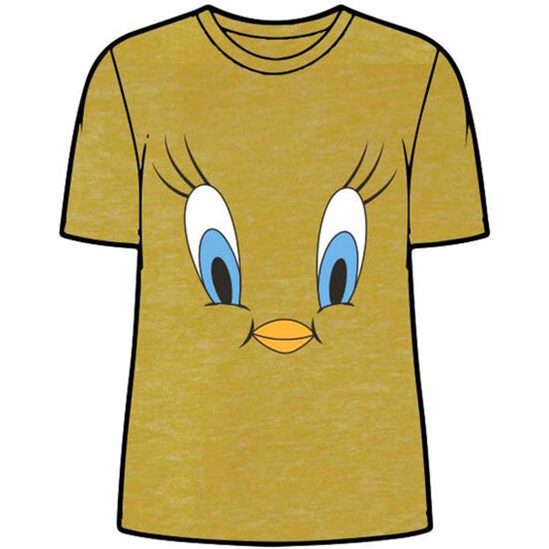 CAMISETA PIOLIN TWEETY LOONEY TUNES ADULTO MUJER - Teknashop Ltd