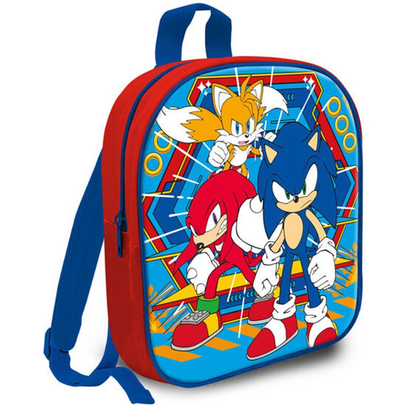 MOCHILA SONIC THE HEDGEHOG 29CM - Teknashop Ltd