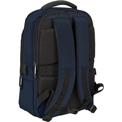 MOCHILA PORTATIL 15,6"+TABLET+USB SAFTA SAFTA BUSINESS "DARK BLUE" - Teknashop Ltd