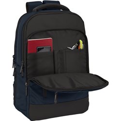 MOCHILA PORTATIL 15,6"+TABLET+USB SAFTA SAFTA BUSINESS "DARK BLUE" - Teknashop Ltd