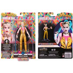 FIGURA MALEABLE BENDYFIGS HARLEY QUINN DC COMICS 19CM - Teknashop Ltd