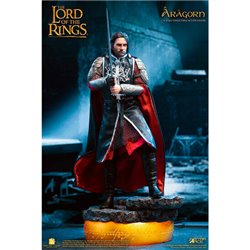 FIGURA REAL MASTER ARAGORN DELUXE VERSION EL SEÑOR DE LOS ANILLOS 23CM - Teknashop Ltd