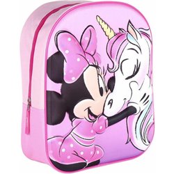 MOCHILA 3D MINNIE DISNEY 31CM - Teknashop Ltd