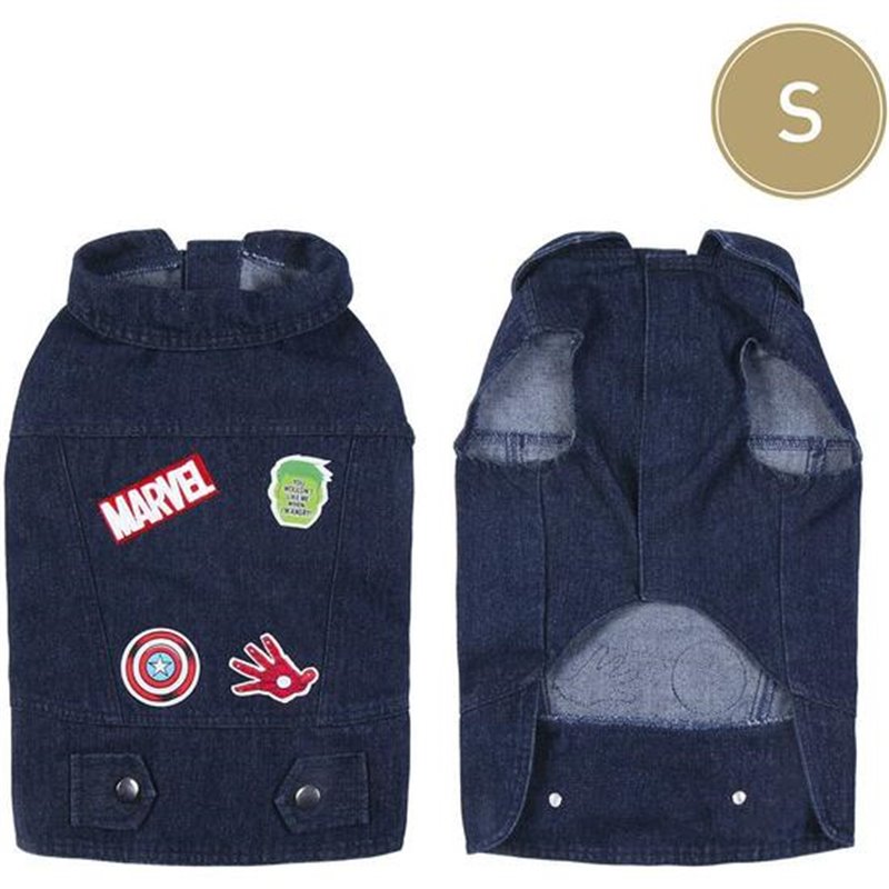 CHAQUETA VAQUERA PARA PERROS S MARVEL BLUE - Teknashop Ltd