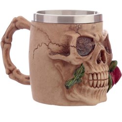 TAZA CALAVERA Y ROSAS SURTIDO - Teknashop Ltd