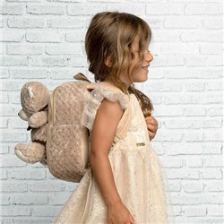 MOCHILA + PELUCHE OSO MILLY 26CM - Teknashop Ltd