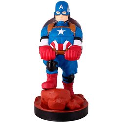 CABLE GUY SOPORTE SUJECION FIGURA CAPITAN AMERICA MARVEL 20CM - Teknashop Ltd