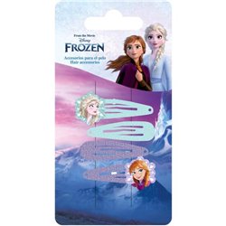 ACCESORIOS PELO CLIPS 4 PIEZAS FROZEN - Teknashop Ltd