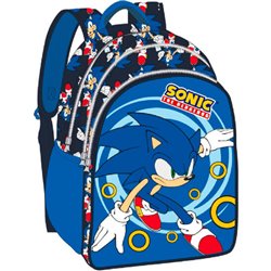 MOCHILA SONIC THE HEDGEHOG 42CM - Teknashop Ltd