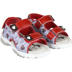 SANDALIAS TRAVESÍA/DEPORTIVAS MINNIE - ROJO - Teknashop Ltd