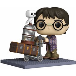 FIGURA POP HARRY POTTER ANNIVERSARY HARRY PUSHING TROLLEY - Teknashop Ltd