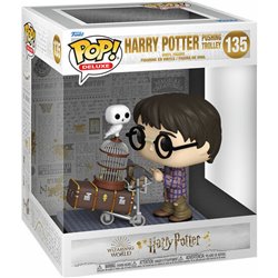 FIGURA POP HARRY POTTER ANNIVERSARY HARRY PUSHING TROLLEY - Teknashop Ltd