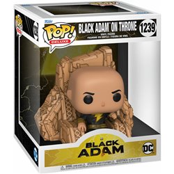 FIGURA POP DC COMICS BLACK ADAM - BLACK ADAM ON THRONE - Teknashop Ltd