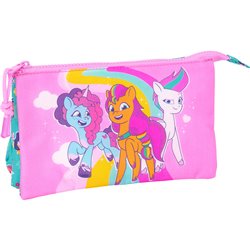 PORTATODO TRIPLE MY LITTLE PONY "MAGIC" - Teknashop Ltd