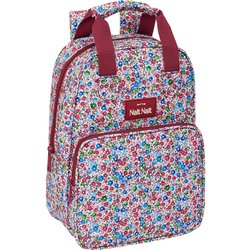 MOCHILA INFANTIL NAIT NAIT "FLORES COIMBRA BURDEOS" - Teknashop Ltd