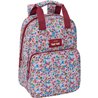 MOCHILA INFANTIL NAIT NAIT "FLORES COIMBRA BURDEOS" - Teknashop Ltd