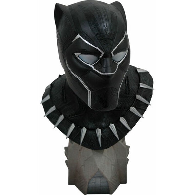 BUSTO BLACK PANTHER MARVEL 25CM - Teknashop Ltd