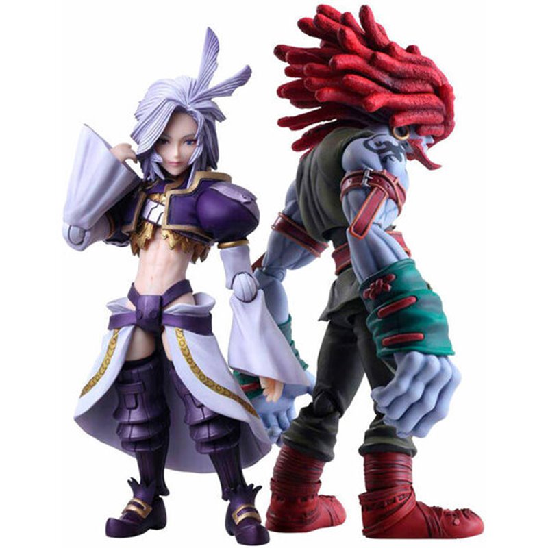 SET 2 FIGURAS BRING ARTS KUJA Y AMARANT CORAL FINAL FANTASY IX 16-18CM - Teknashop Ltd