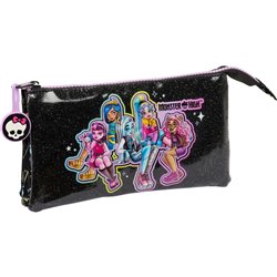 PORTATODO TRIPLE MONSTER HIGH - Teknashop Ltd