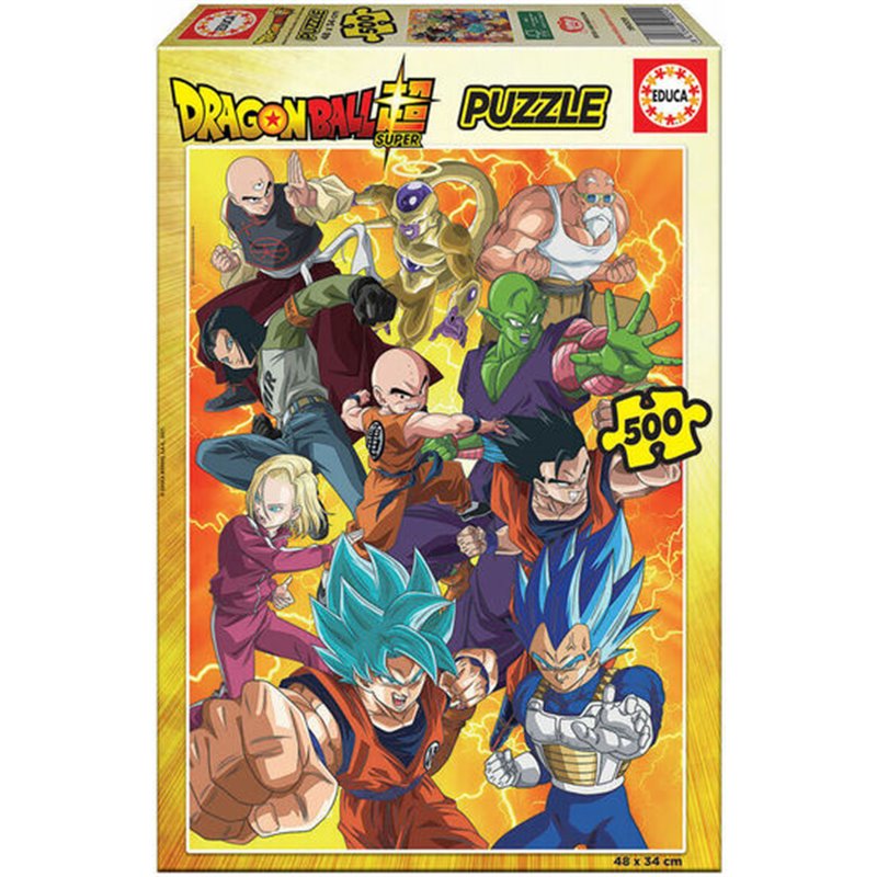 DRAGON BALL PUZZLE 500 PIEZAS - Teknashop Ltd