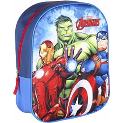 MOCHILA 3D LOS VENGADORES AVENGERS MARVEL 31CM - Teknashop Ltd