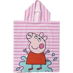 PONCHO MICROFIBRA PEPPA PIG - Teknashop Ltd