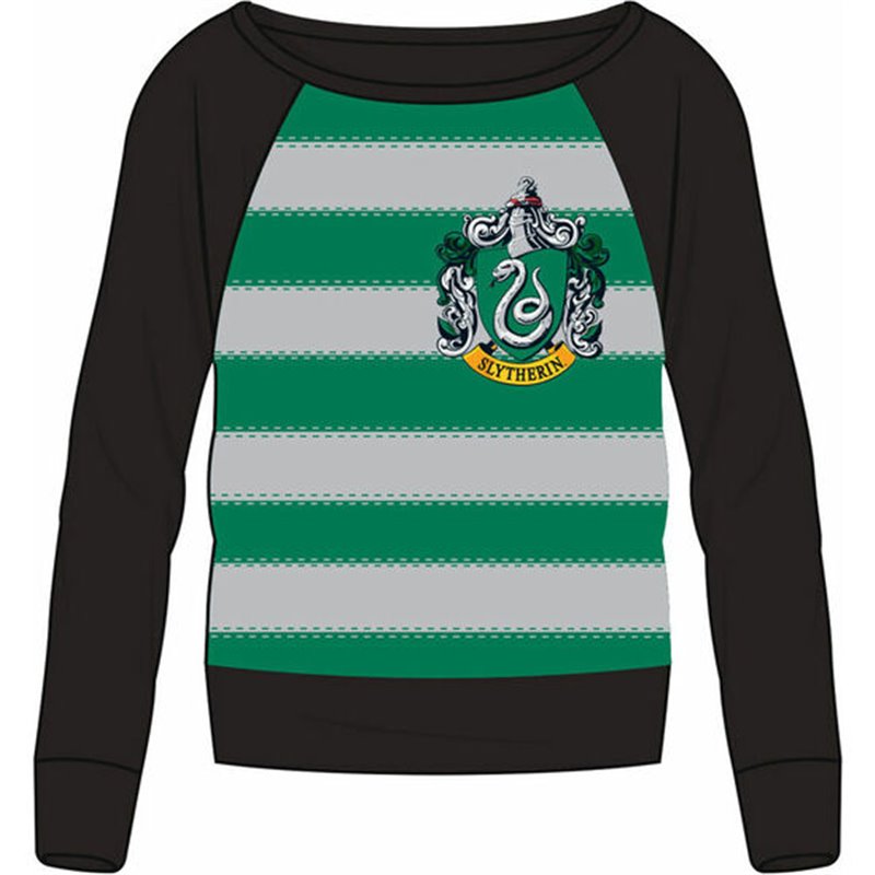 SUDADERA SLYTHERIN HARRY POTTER ADULTO MUJER - Teknashop Ltd