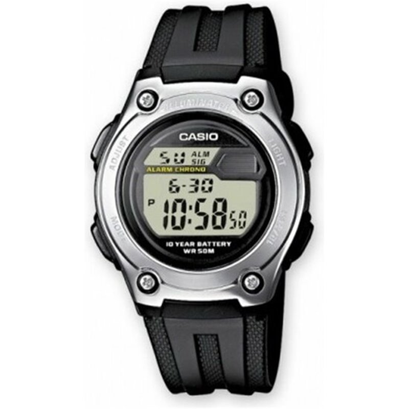 RELOJ DIGITAL NIÃ±OS CASIO W-211-1AVES - Teknashop Ltd