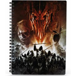 CUADERNO 3D EJERCITO EL SEÑOR DE LOS ANILLOS - Teknashop Ltd