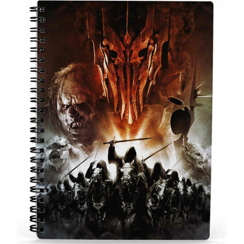 CUADERNO 3D EJERCITO EL SEÑOR DE LOS ANILLOS - Teknashop Ltd