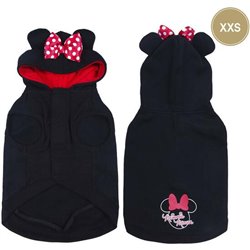 SUDADERA PARA PERRO XXS COTTON BRUSHED MINNIE BLACK - Teknashop Ltd