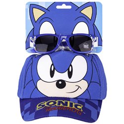 GORRA SET GAFAS DE SOL SONIC BLUE - Teknashop Ltd