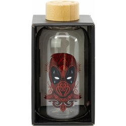 BOTELLA CRISTAL DEADPOOL MARVEL 620ML - Teknashop Ltd