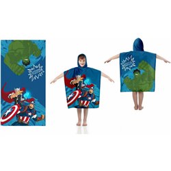 PONCHO TOALLA LOS VENGADORES AVENGERS MARVEL ALGODON - Teknashop Ltd