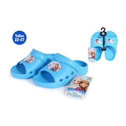 ZAPATILLAS VERANO NIÑA FROZEN AZUL TALLA 25 - Teknashop Ltd