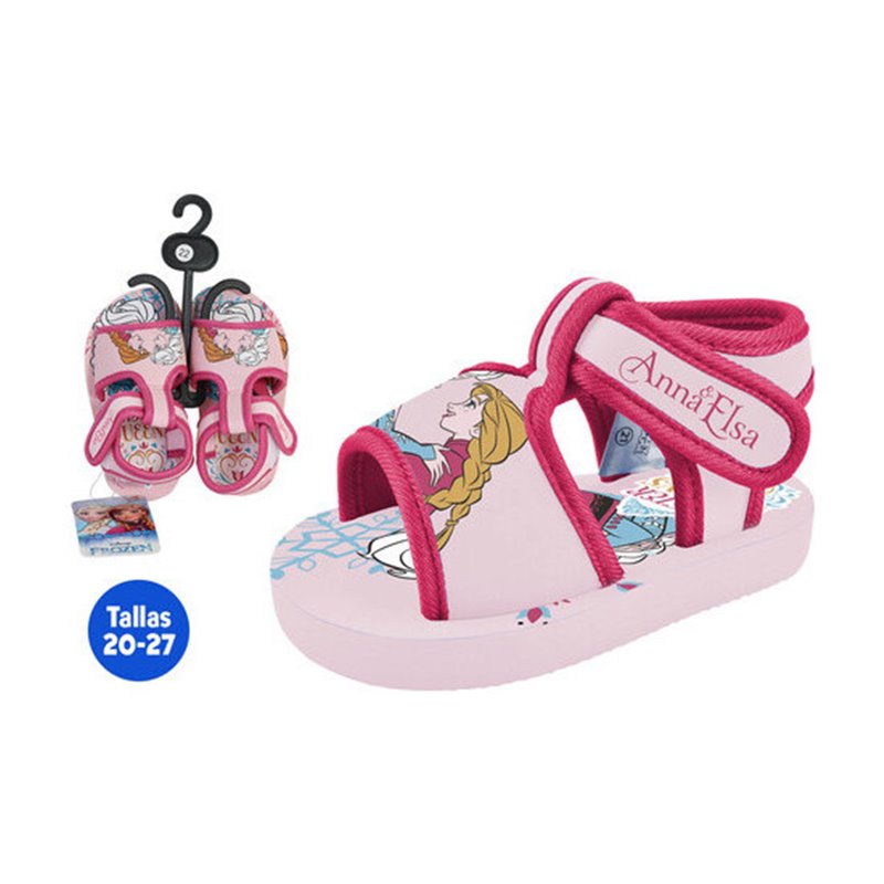 SANDALIAS VERANO NIÑA FROZEN ROSA TALLA 23 - Teknashop Ltd