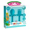 SET PRIMERA CUCHARA Y TENEDOR MELANY MELEPHANT FROOTIMALS - Teknashop Ltd