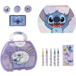 SET PAPELERÍA COLOREABLE MALETÍN STITCH - Teknashop Ltd