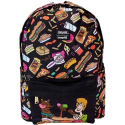 MOCHILA NYLON SNACKS SCOOBY-DOO LOUNGEFLY 43CM - Teknashop Ltd